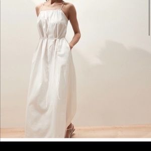 Banana Republic Strappy linen Maxi dress
